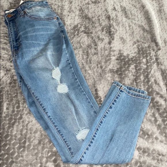 Forever 21 Denim - High Wasted distressed jeans